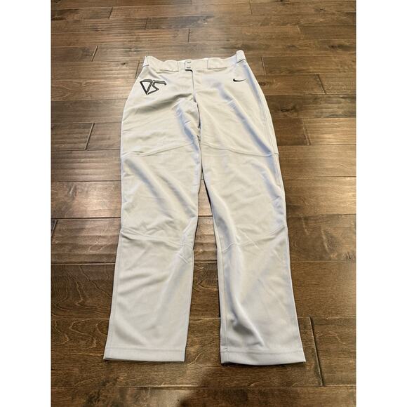 Nike Mens Gray Vapor Baseball Pants Size M MEDIUM BQ5488-052 NWT $45 - Picture 2 of 10